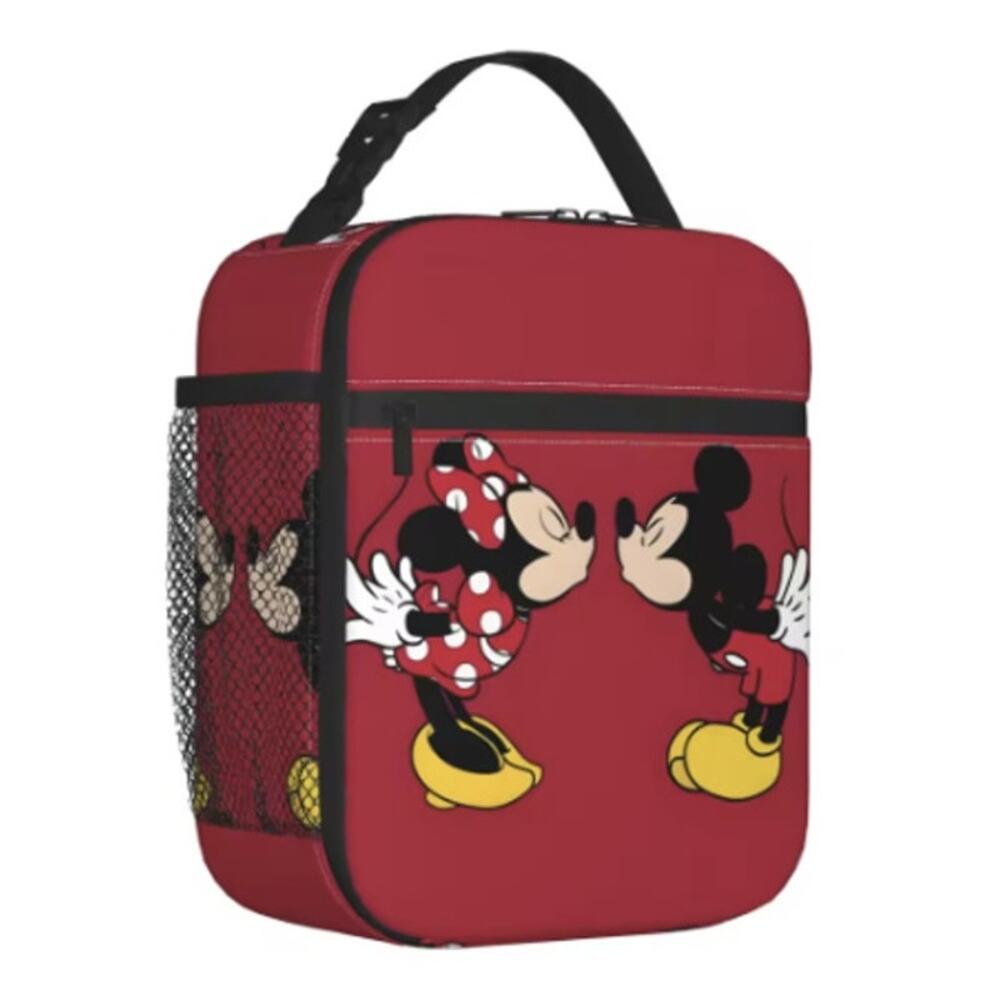 New Mickey & Minnie Mouse Insulated Lunch Bag/Bento Box, For Work or School
